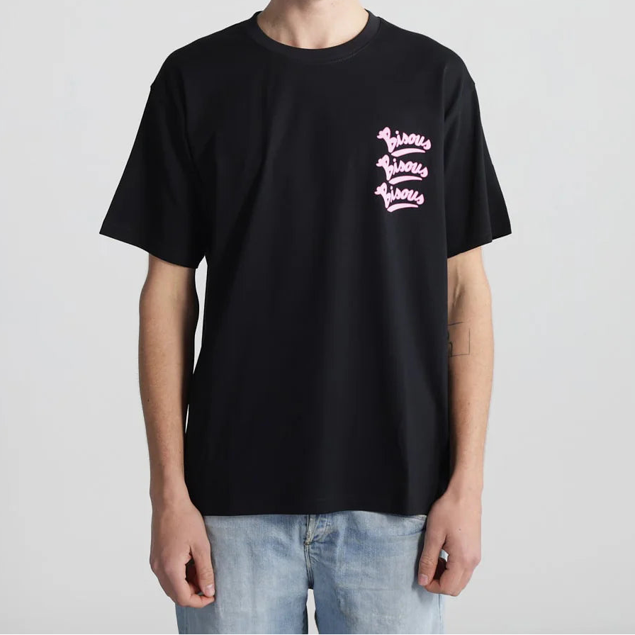 T-shirt Gianni Black | Bisous Skateboards