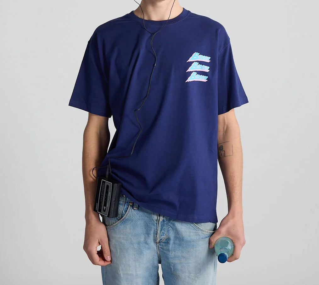 T-shirt Zenith Royal Blue | Bisous Skateboards
