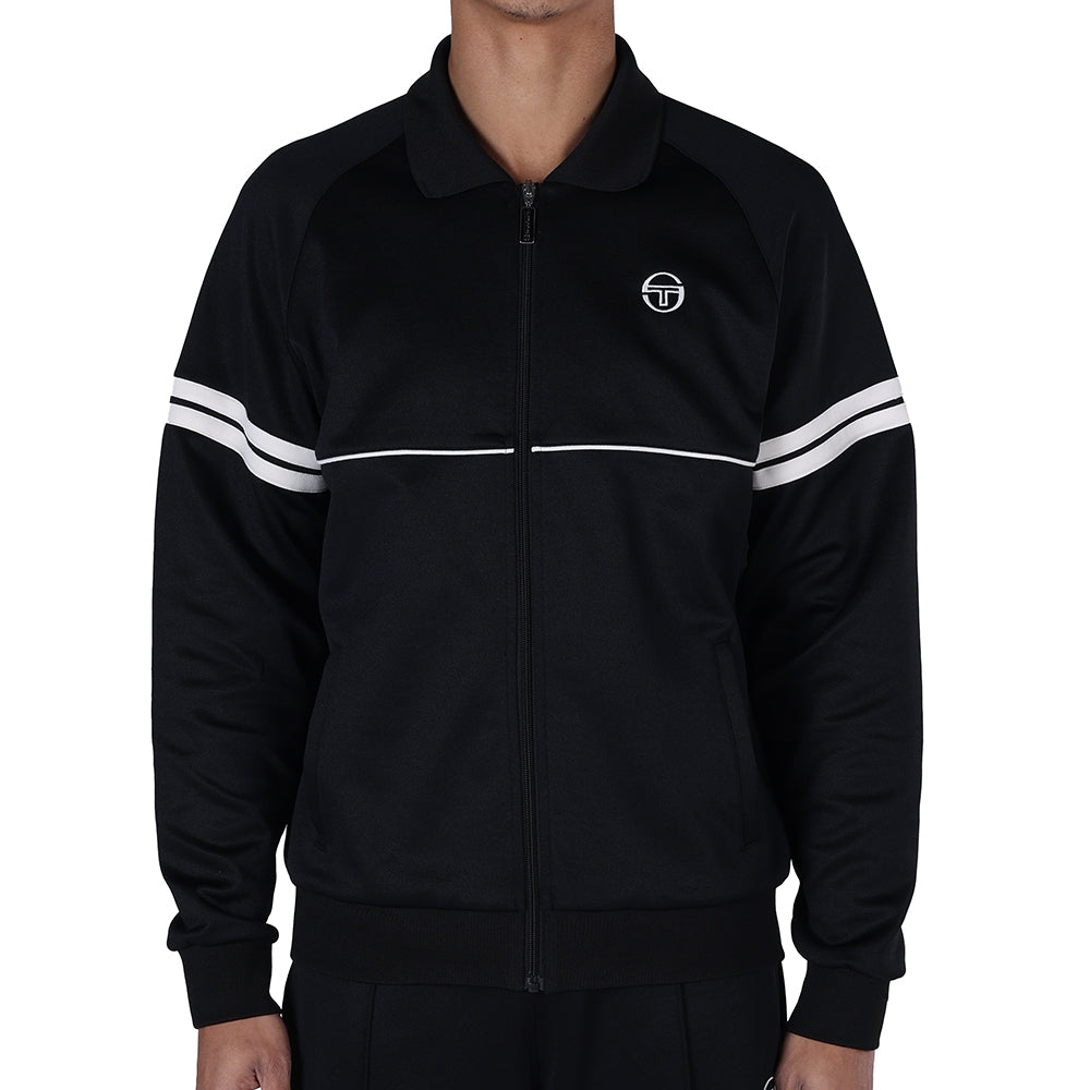 Veste de survêtement Orion 024 Sergio Tacchini noire, vue de face