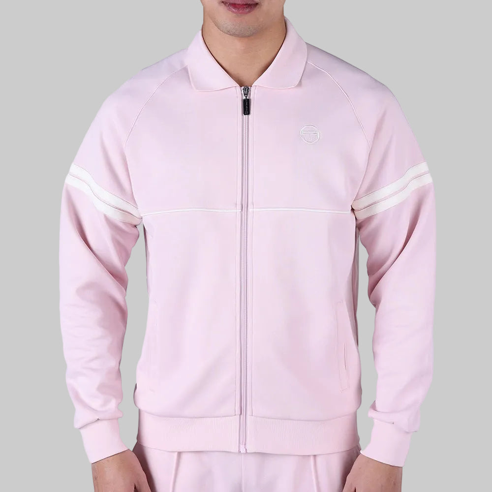 Veste de survêtement Orion 024 Sergio Tacchini rose, vue de face