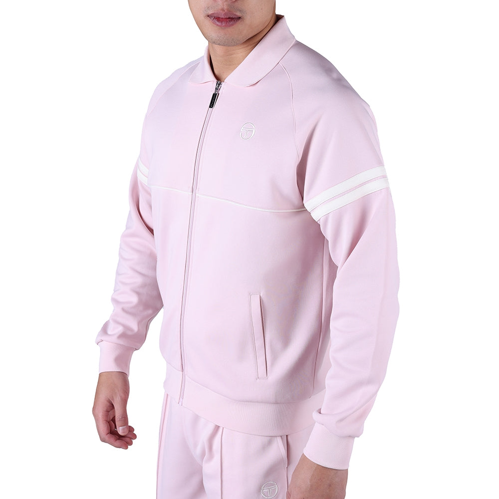 Veste de survêtement Orion 024 Sergio Tacchini rose, vue trois quarts