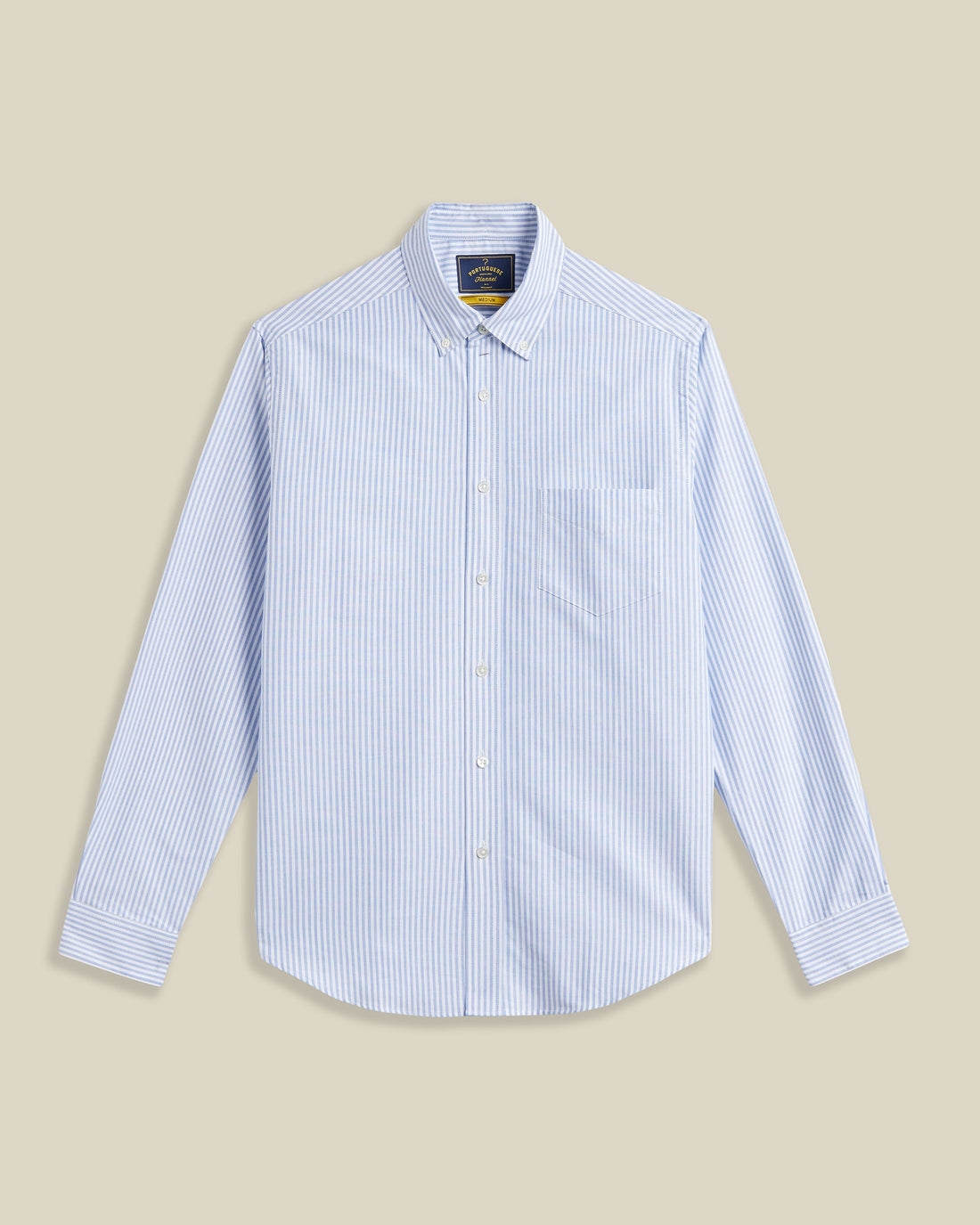 Chemise Belavista Stripe Portuguese Flannel bleu ciel