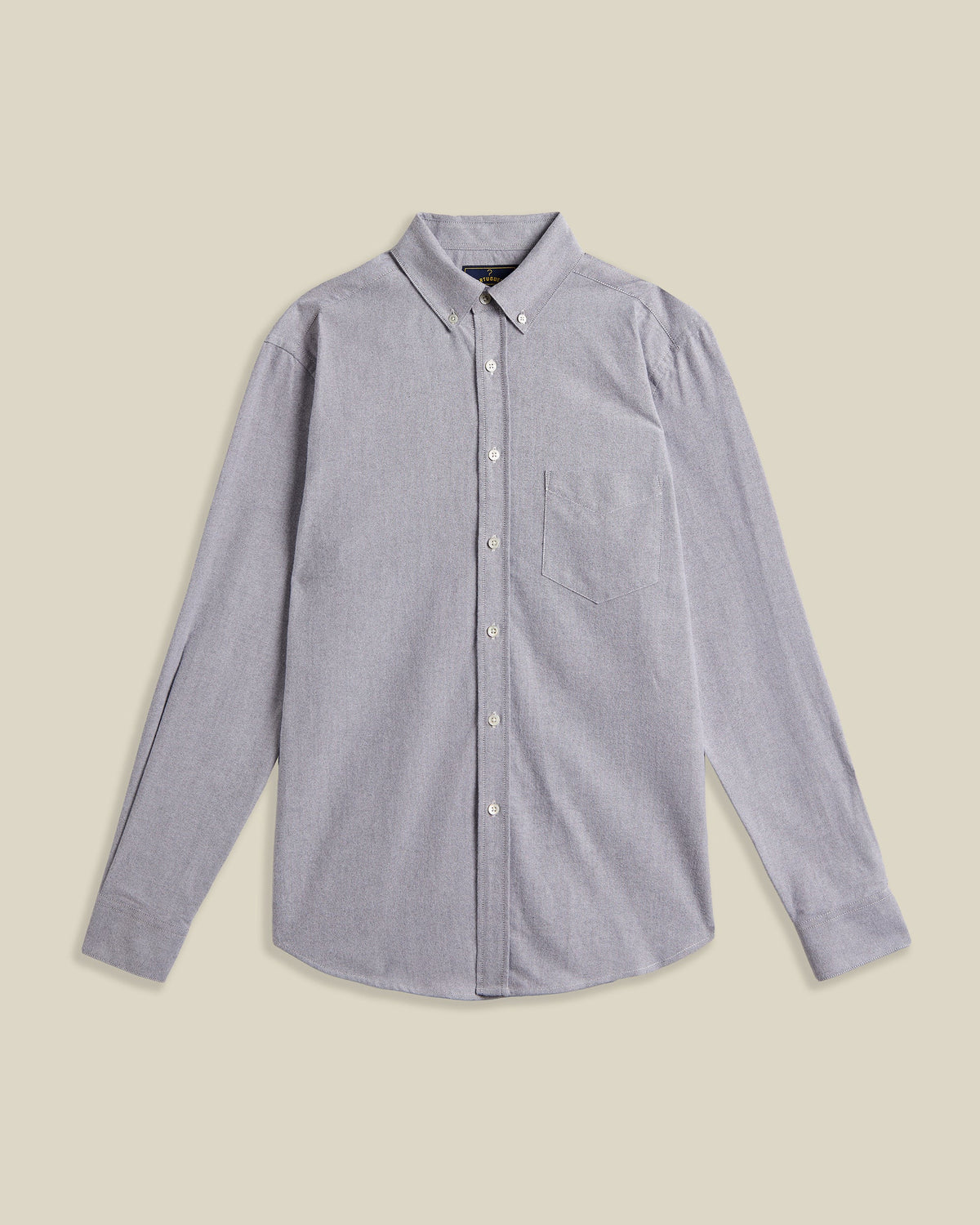 Chemise Brushed Oxford Portuguese Flannel noire