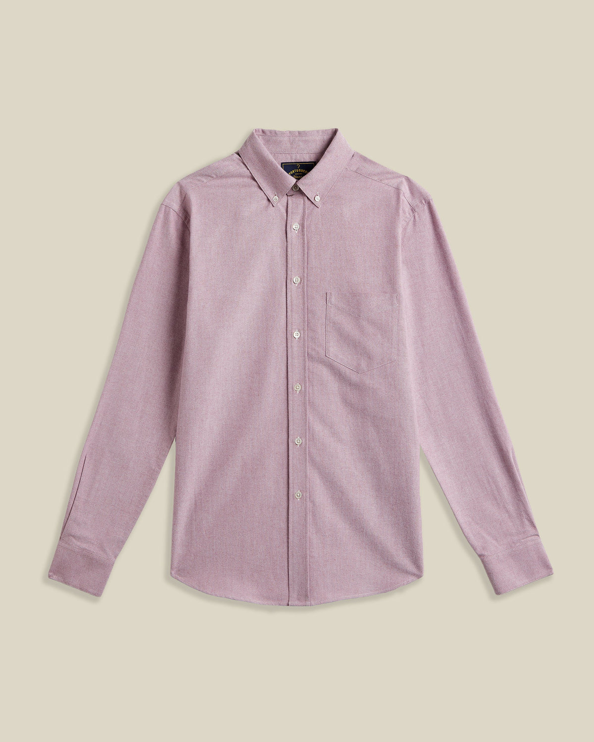 Chemise Brushed Oxford Portuguese Flannel bordeaux