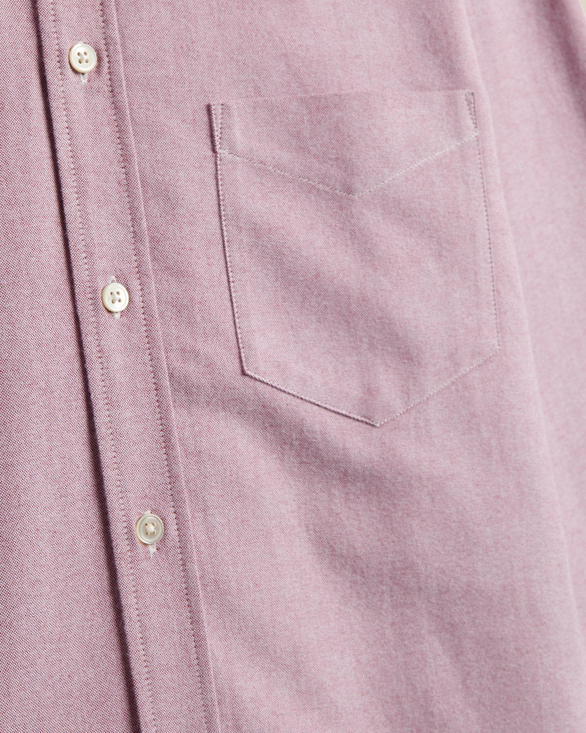 Chemise Brushed Oxford Portuguese Flannel bordeaux