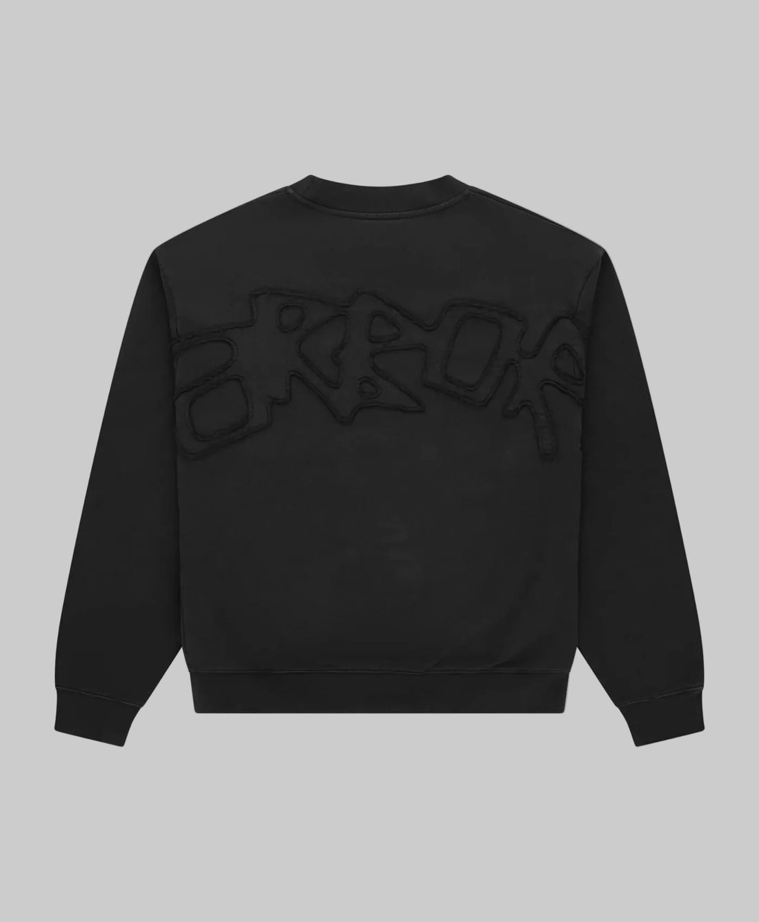 Big Application Crewnneck Black | Arbor Antwerp