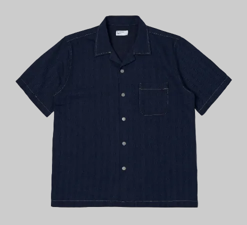 Road Shirt Herringbone| Universal Works