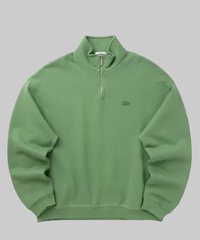 Sweatshirt col montant zippé Heavy Fleece | Lacoste