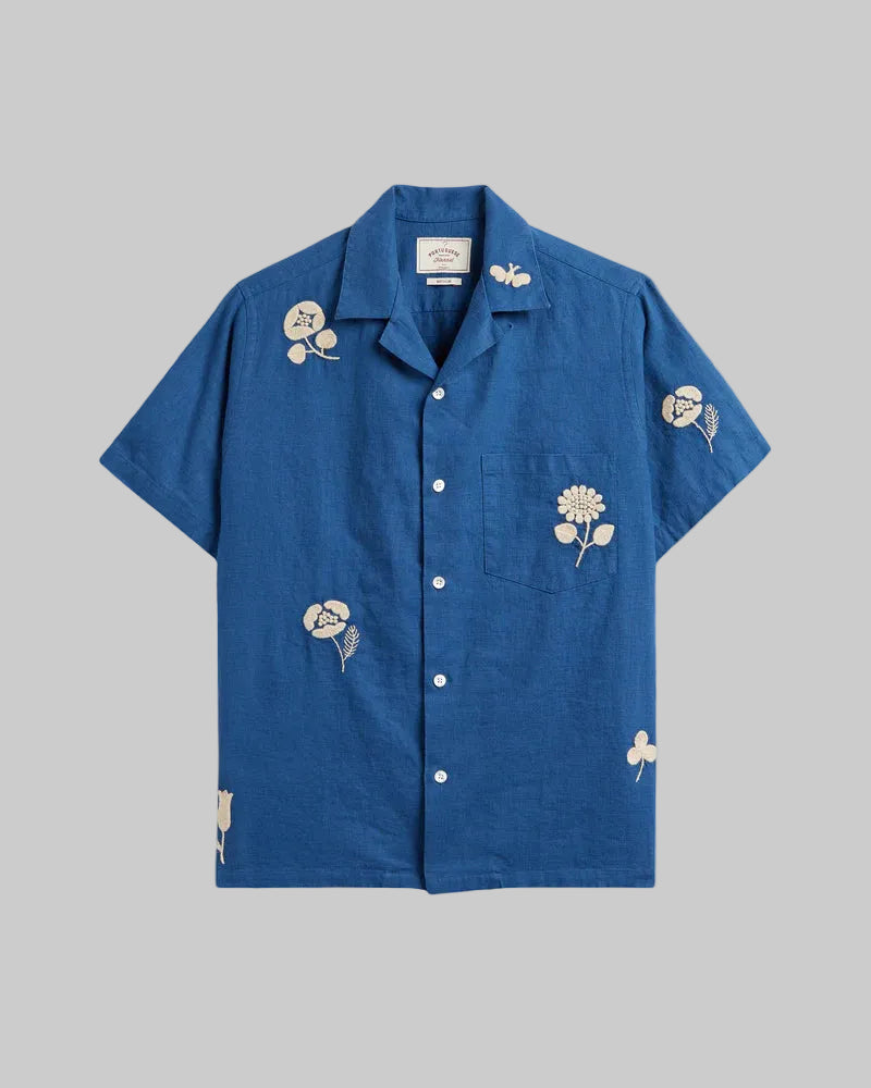 Embroidey Nature Ramie| Portuguese Flannel