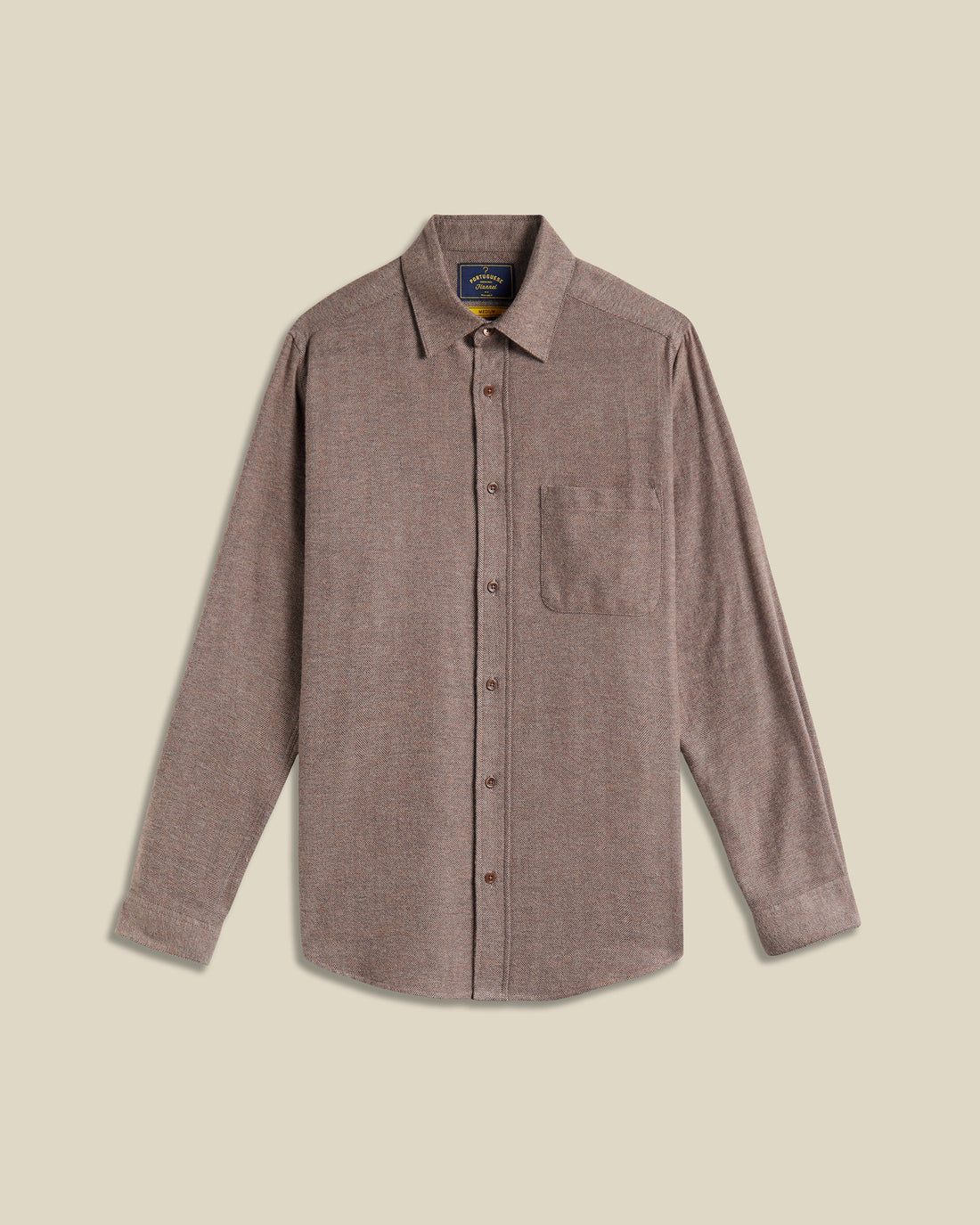 Chemise Espiga Portuguese Flannel marron