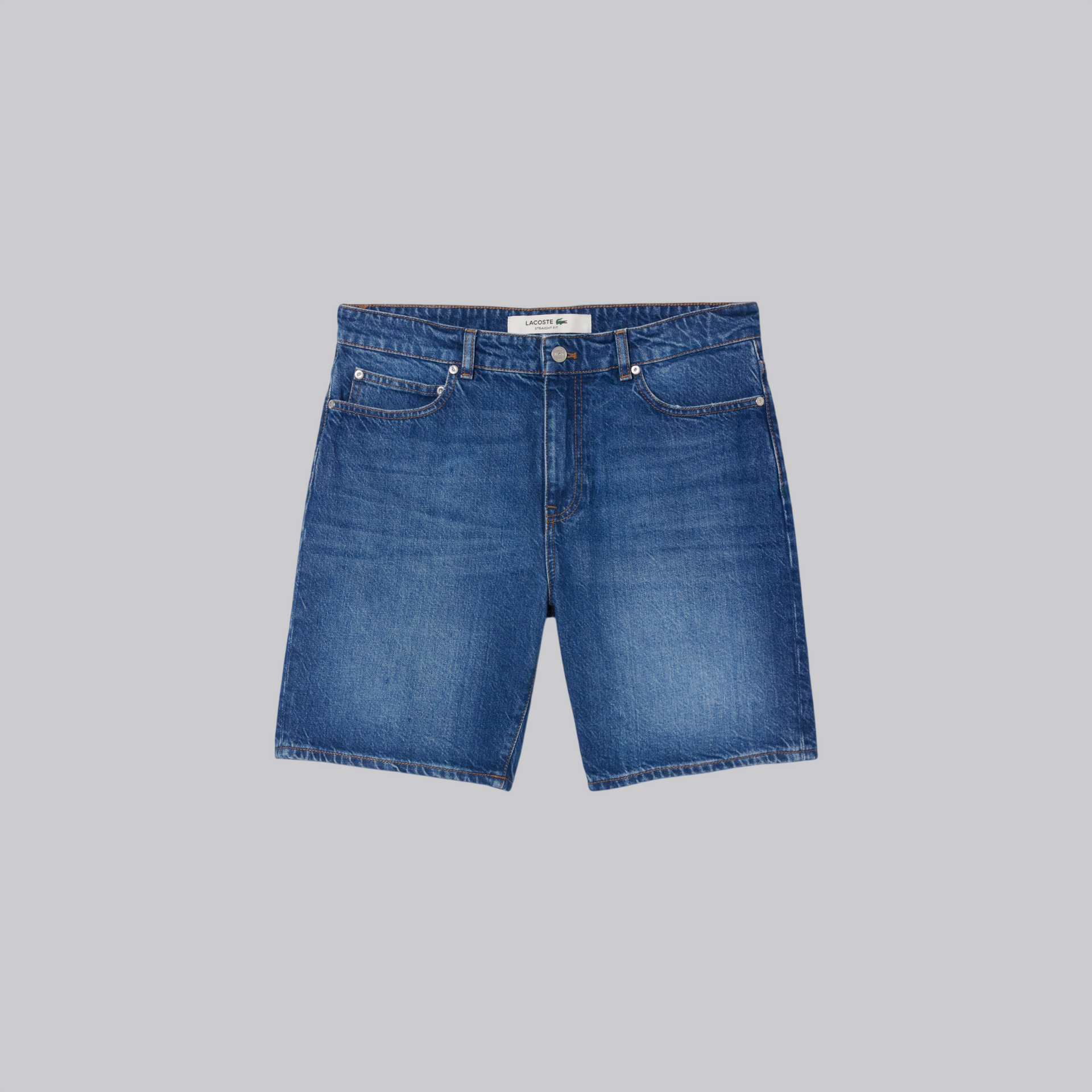 Bermuda straight fit denim | Lacoste