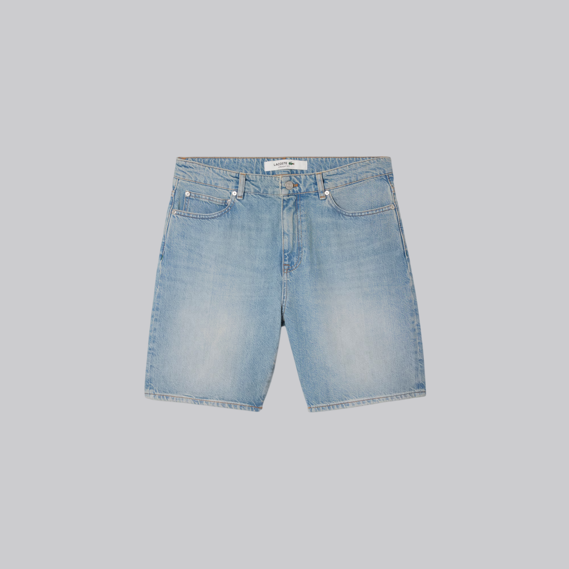 Bermuda straight fit denim | Lacoste
