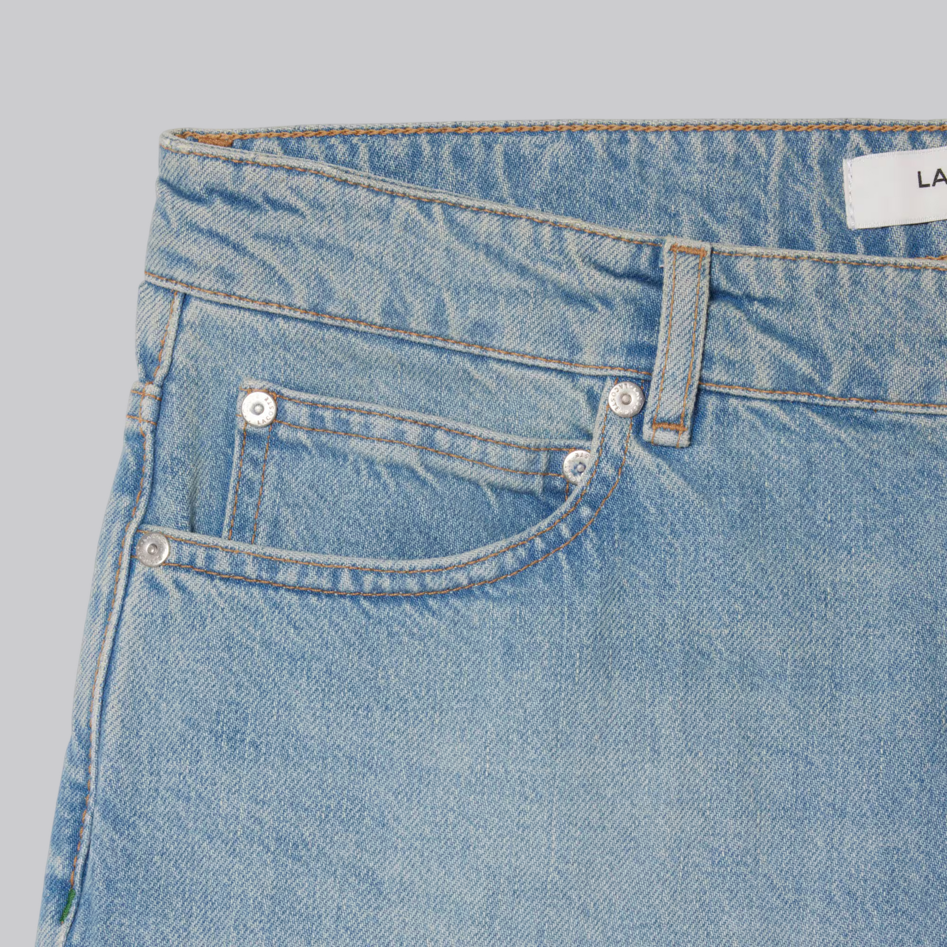Bermuda straight fit denim | Lacoste