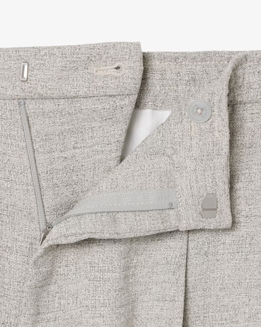 Pantalon relaxed fit toile chinée | Lacoste