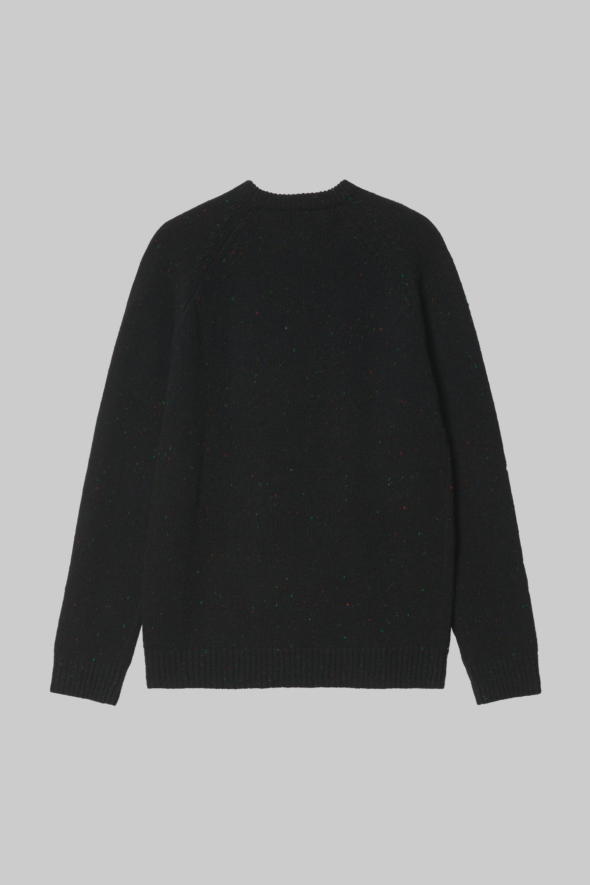 Pull Carhartt WIP Anglistic noir moucheté, dos