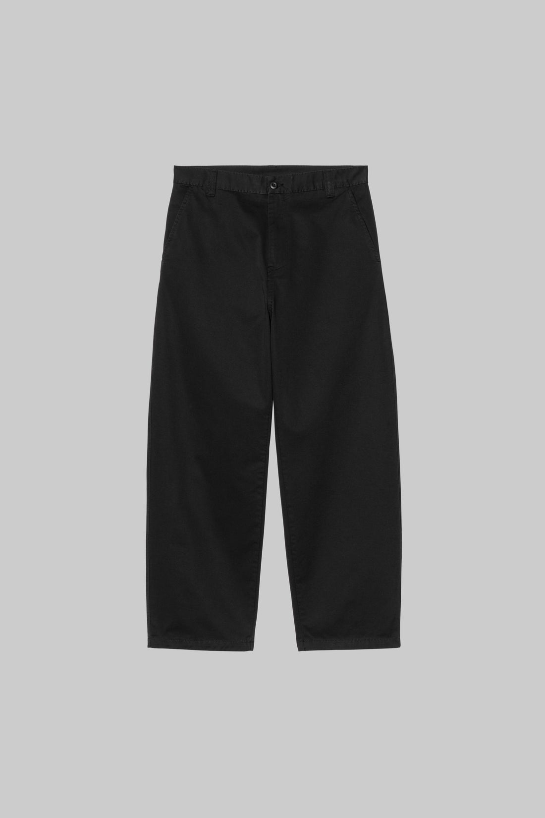 Brady Pant Carhartt WIP noir, vue de face