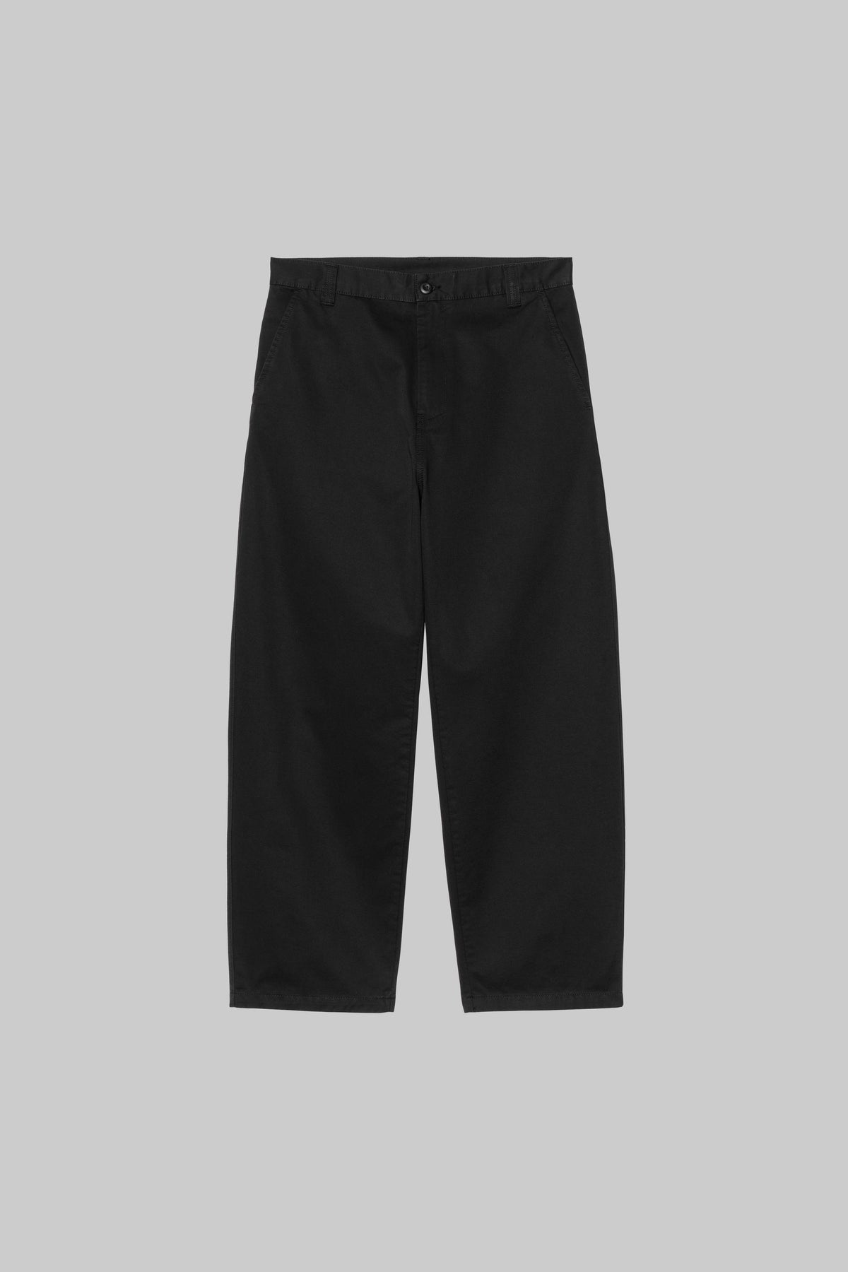 Brady Pant Carhartt WIP noir, vue de face