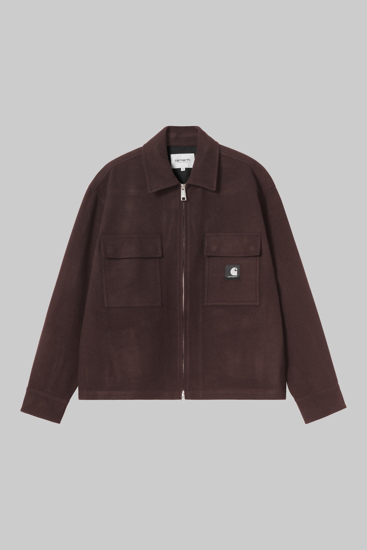 Surchemise Carhartt WIP Atoka en laine marron Palisander