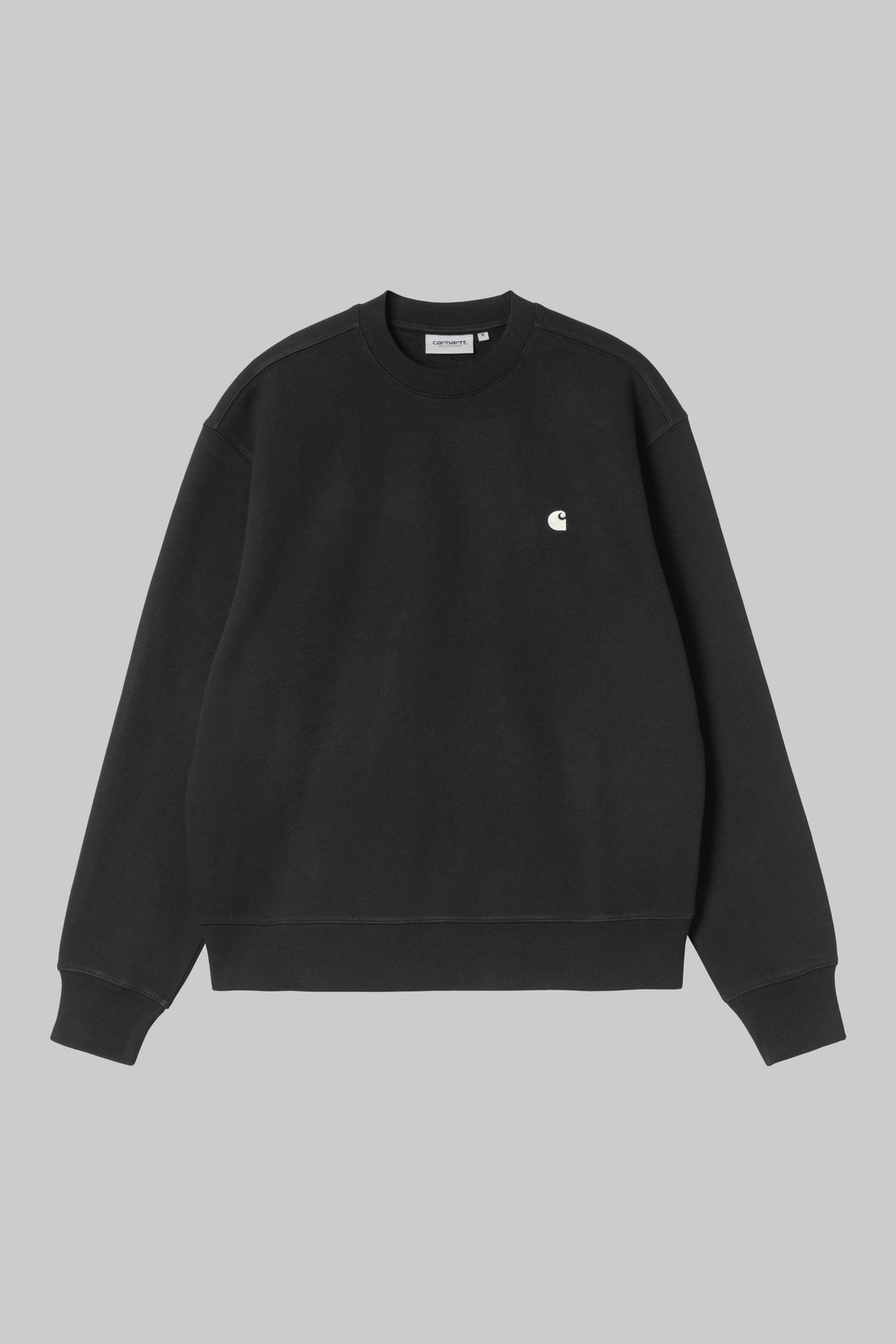 Sweat-shirt Carhartt WIP Mack noir, face