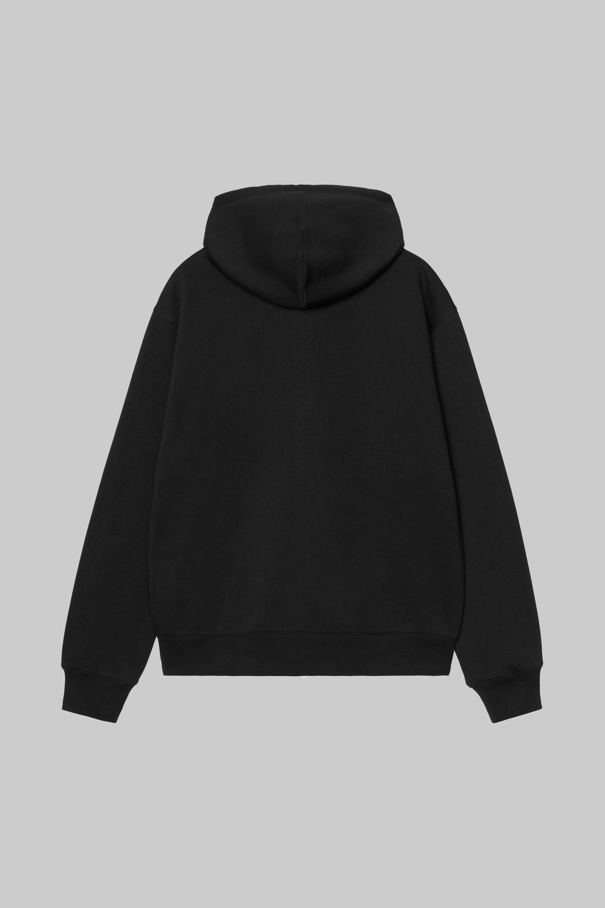 Sweat zippé à capuche Carhartt WIP Mack noir, dos