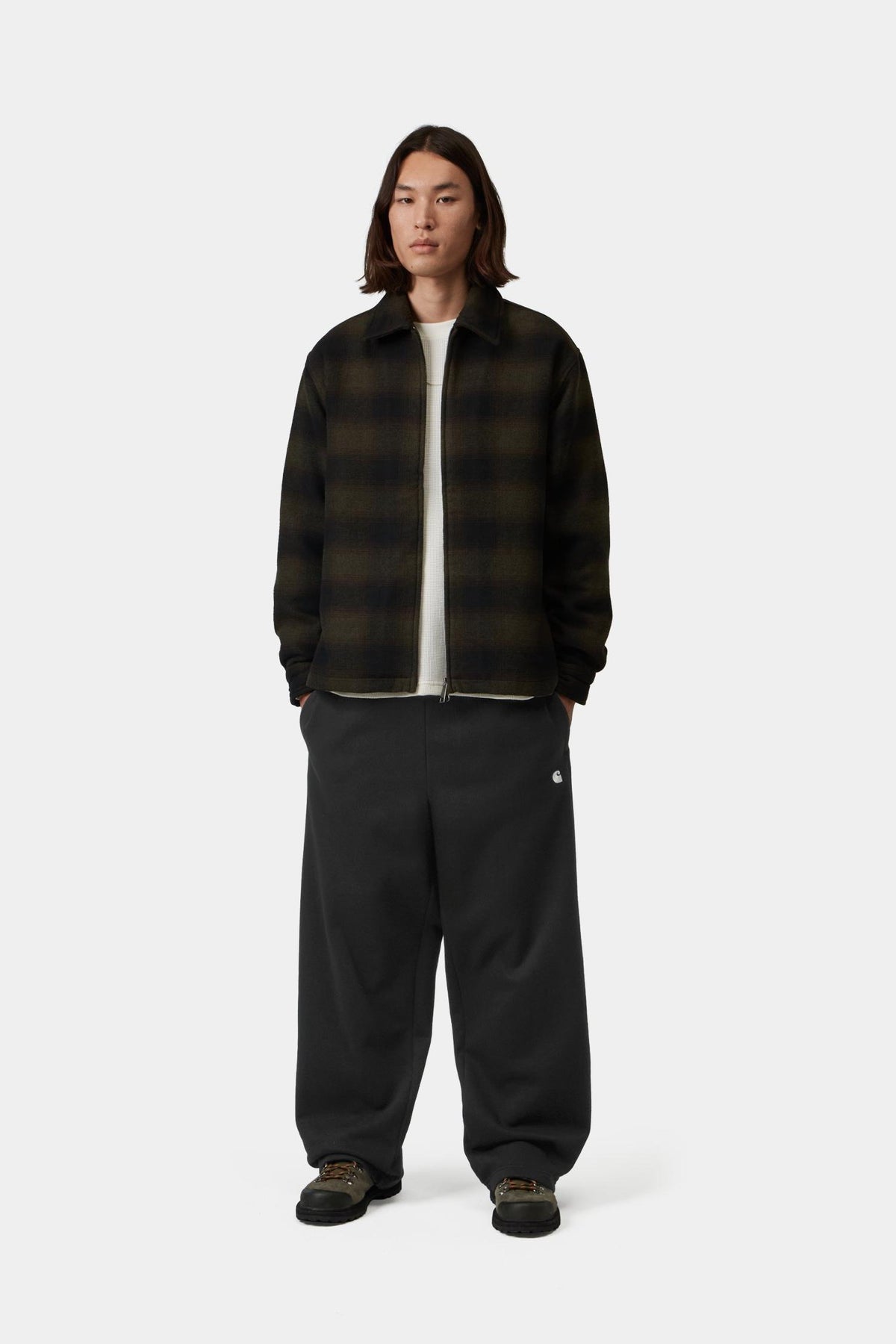 Pantalon de jogging Carhartt WIP Mack noir, détail