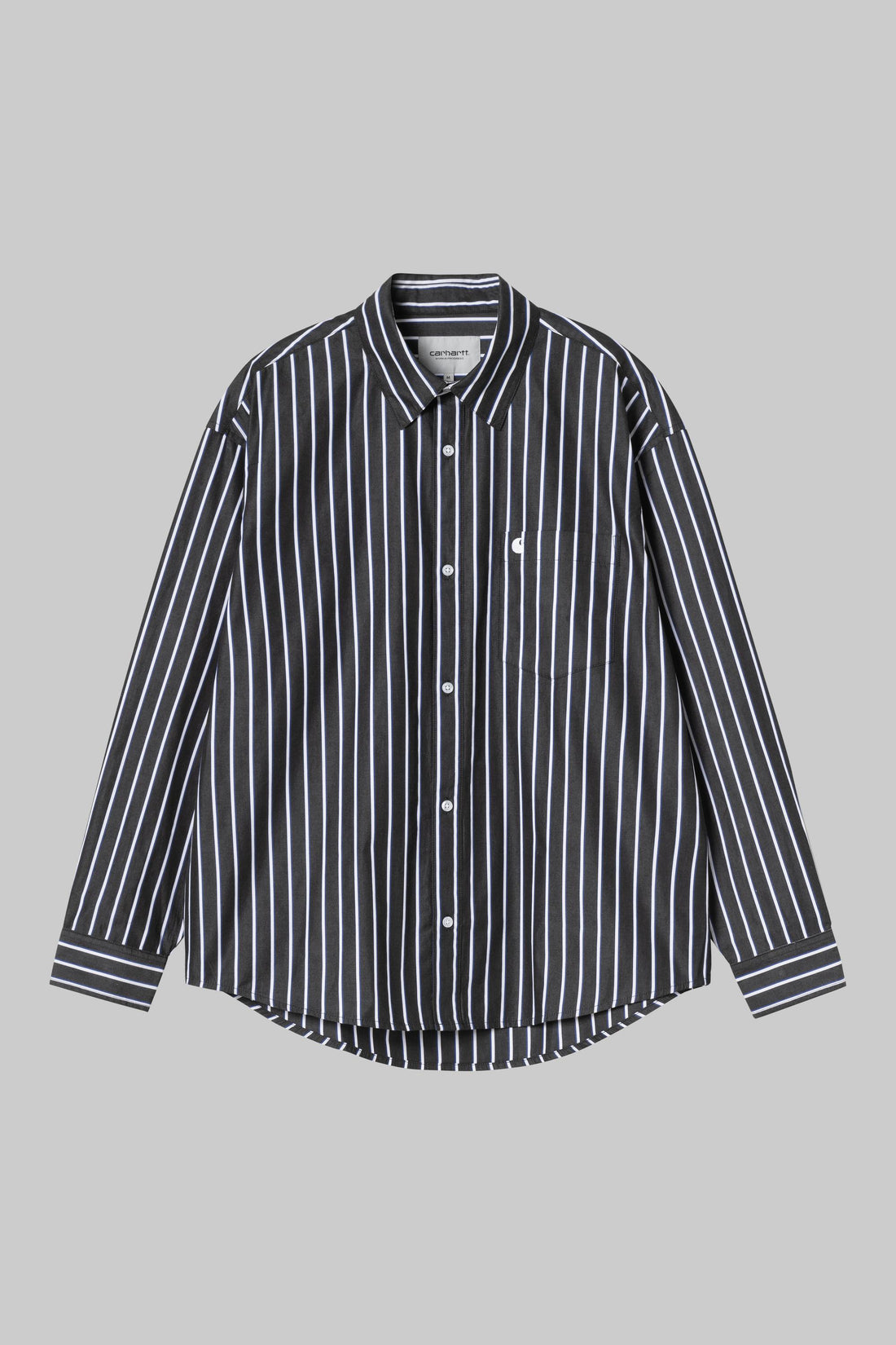 Chemise Carhartt WIP Gowan à rayures noir et blanc