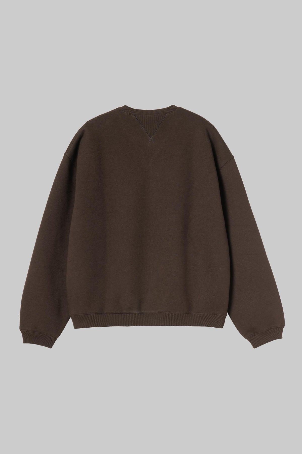 Sweat-shirt Carhartt WIP Ebbert marron, dos