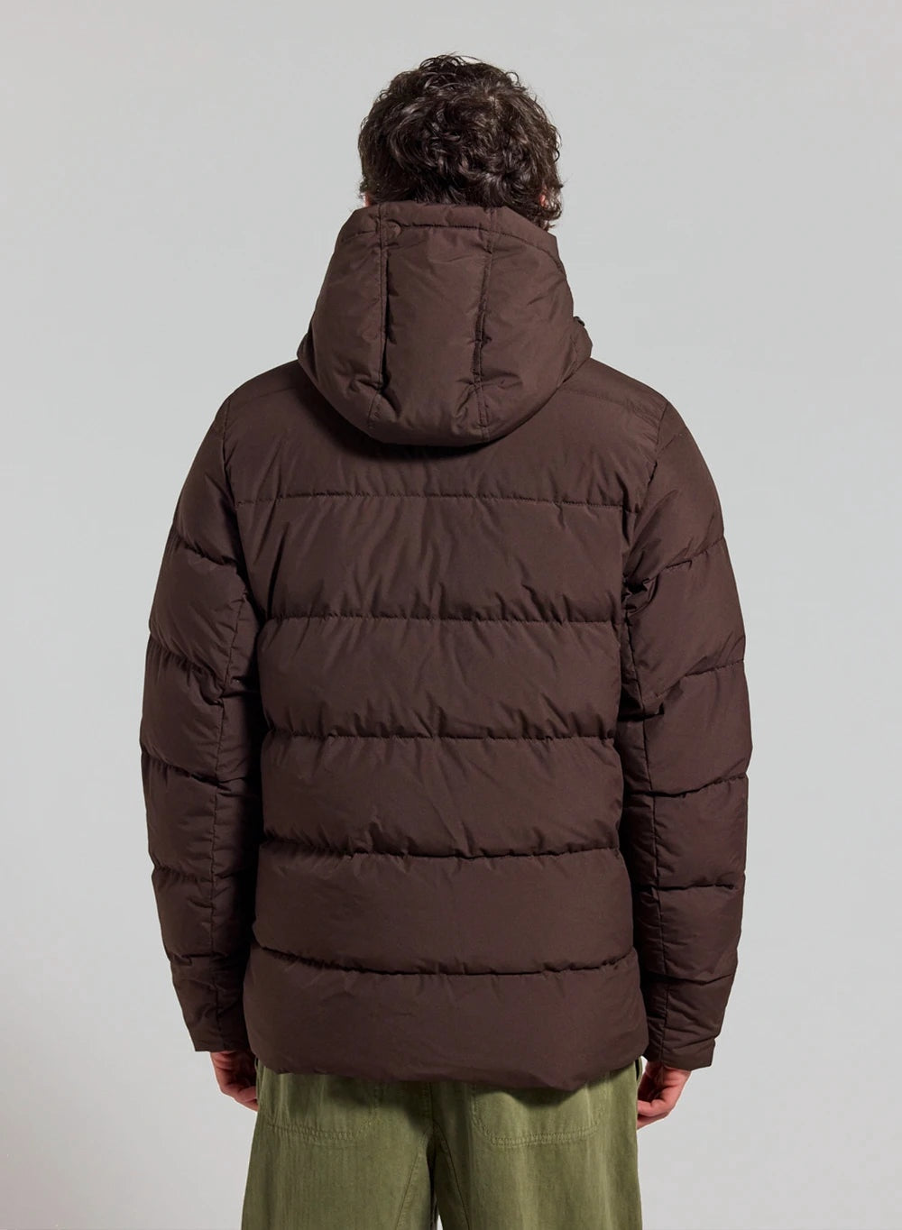 Doudoune Pyrenex Spoutnic Mini Ripstop marron foncé, vue de dos