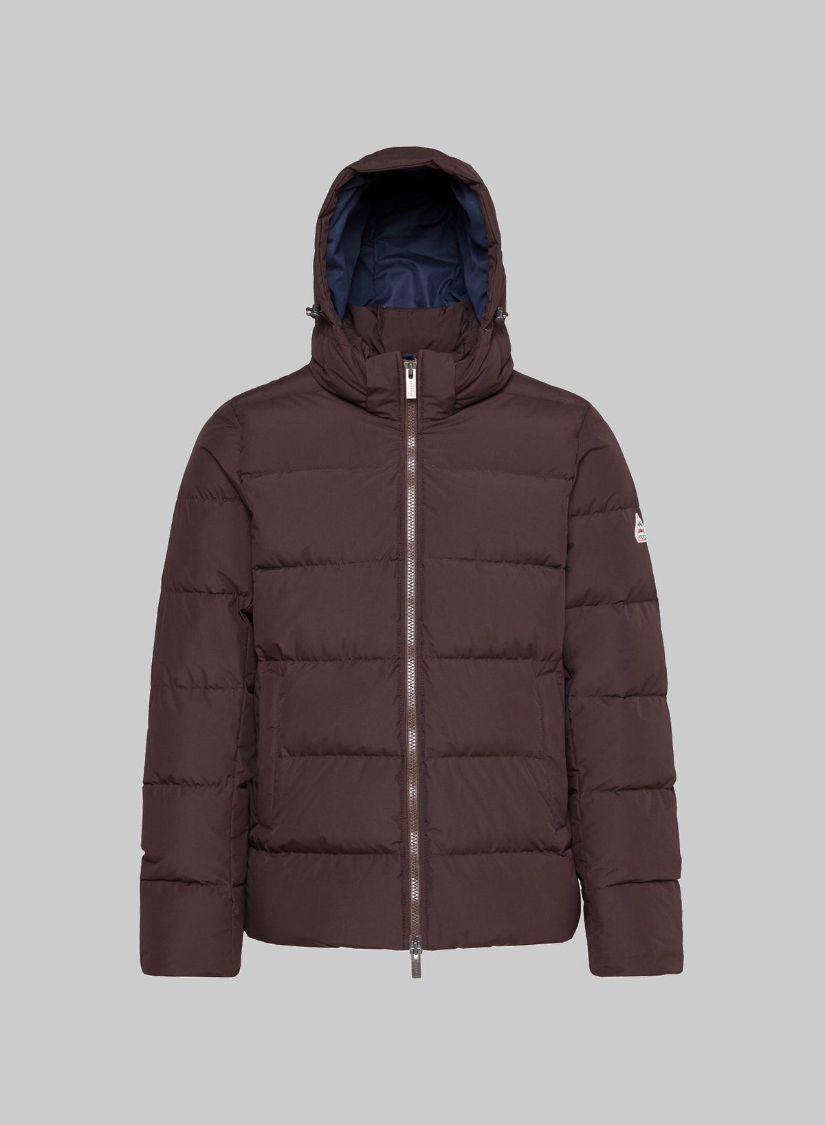 Doudoune Pyrenex Spoutnic Mini Ripstop marron foncé à plat