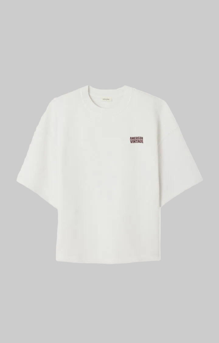 Sweat manches courtes Plizzy | American Vintage