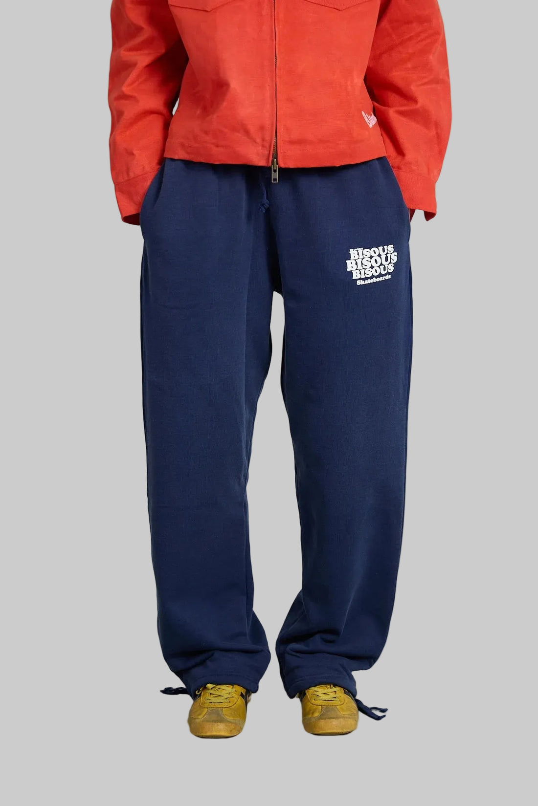Sweatpants Grease Navy | Bisous Skateboards