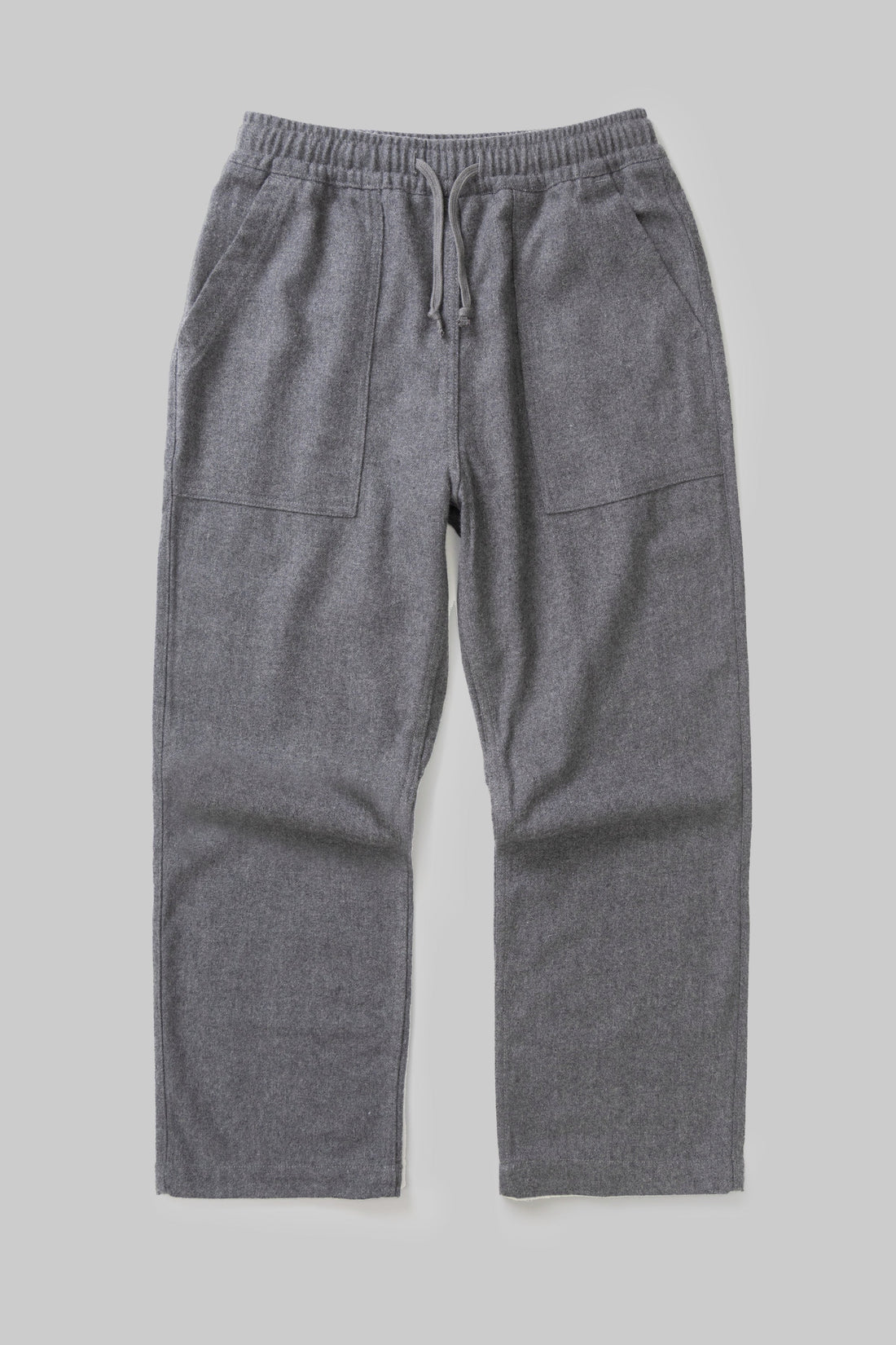 Flannel Chef Pants Service Works gris anthracite, vue de face