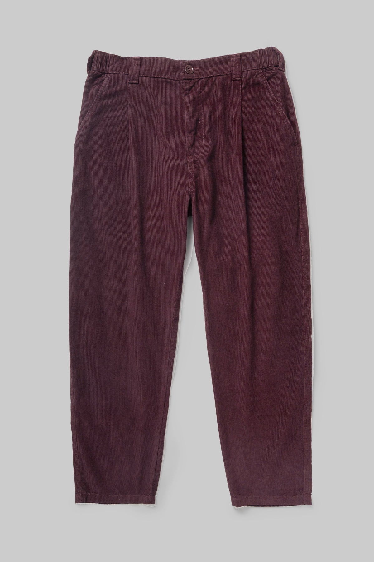 Fine Cord Waiter Pants Service Works bordeaux, vue de face