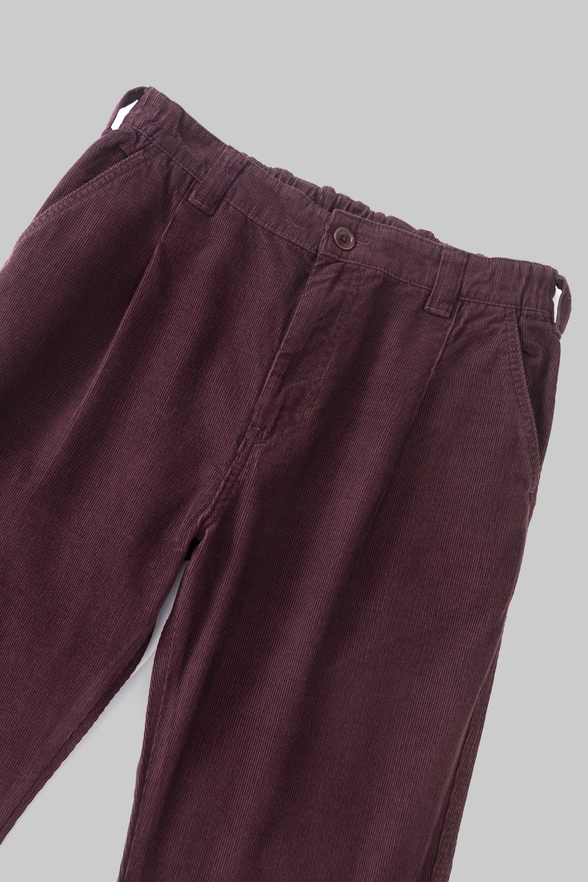 Fine Cord Waiter Pants Service Works bordeaux, vue de dos