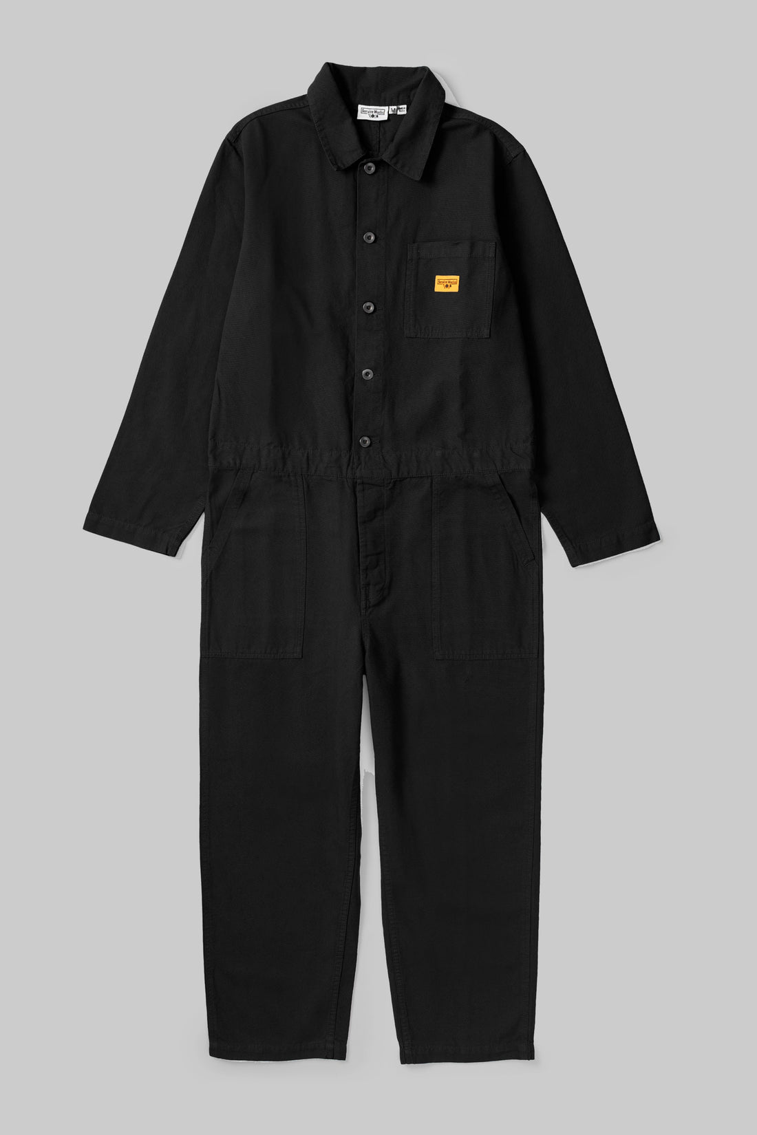 Canvas Overalls Service Works noire, vue de face