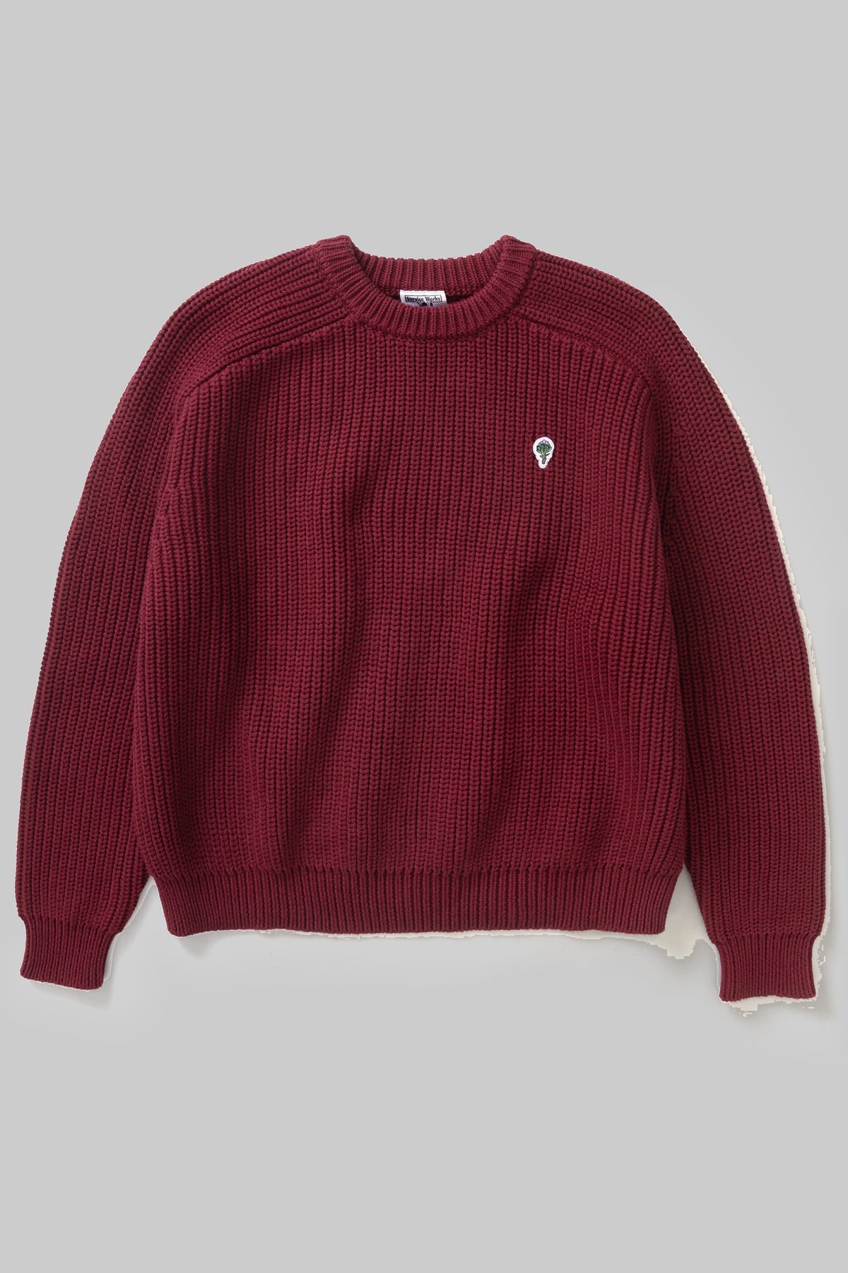 Artichoke Chunky Knit Service Works bordeaux, vue de face