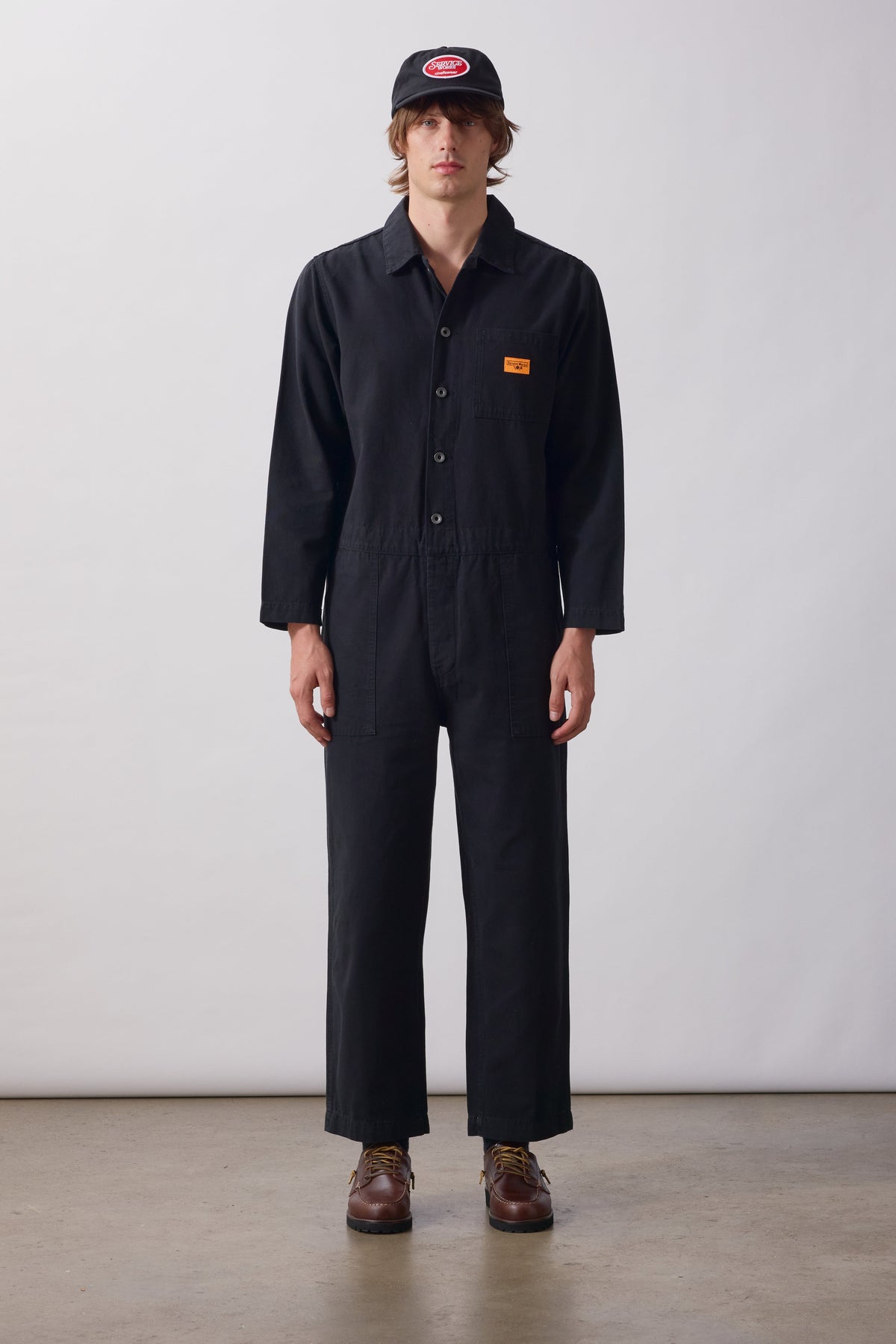 Canvas Overalls Service Works noire portée