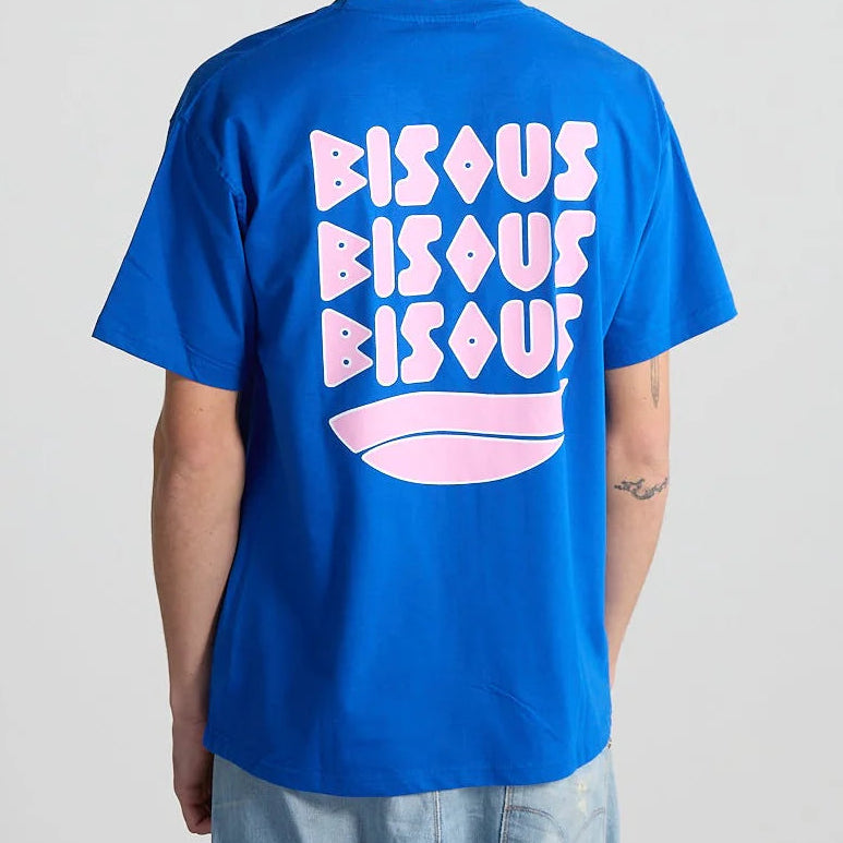 T-Shirt Cap d’Agde Royal Blue | Bisous Skateboards