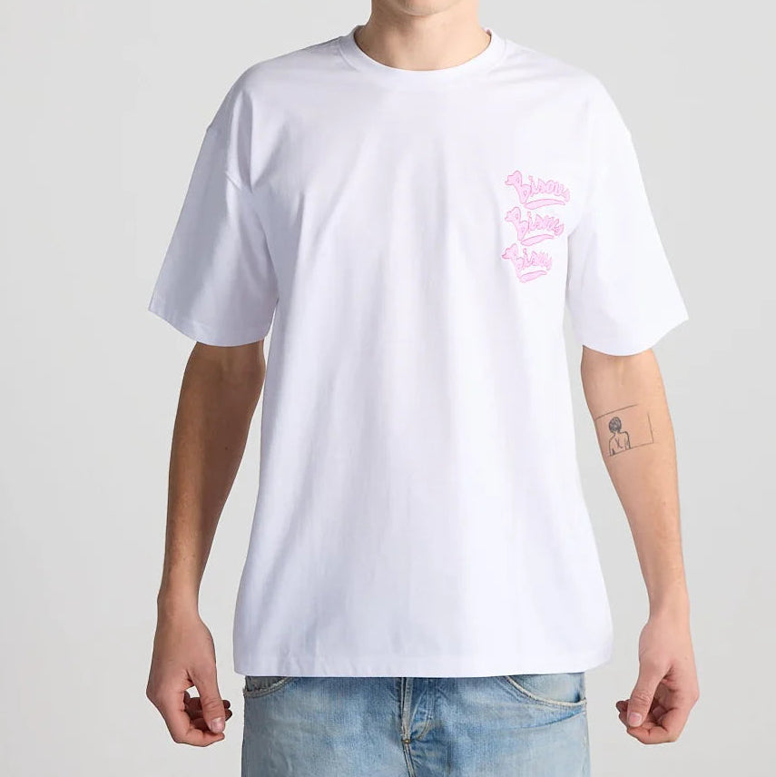 T-shirt Gianni White | Bisous Skateboards