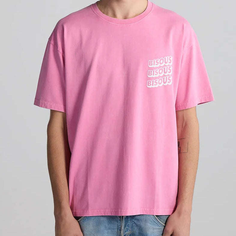 T-shirt Sonics Light Pink | Bisous Skateboards