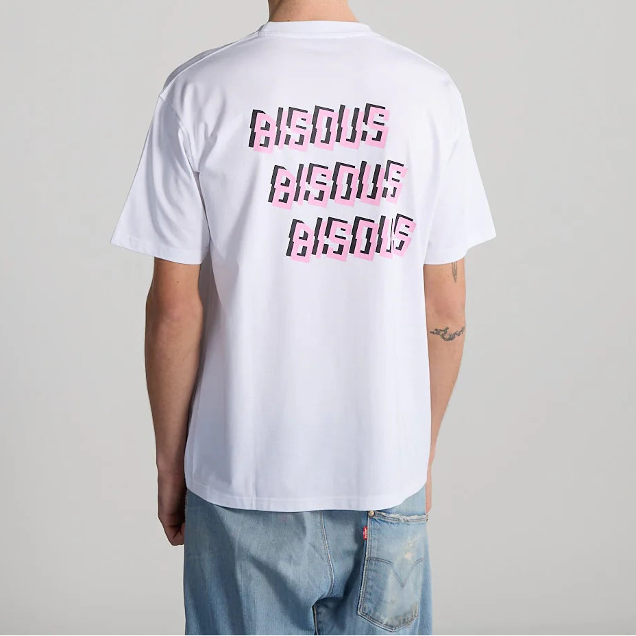 T-shirt X3 White | Bisous Skateboards