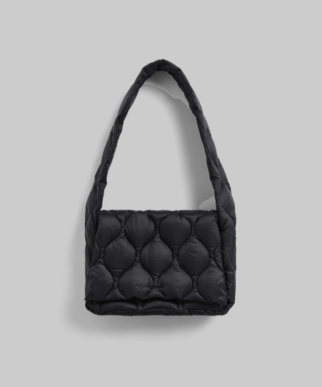 Military Messenger Down Bag M Taion noir, vue de face