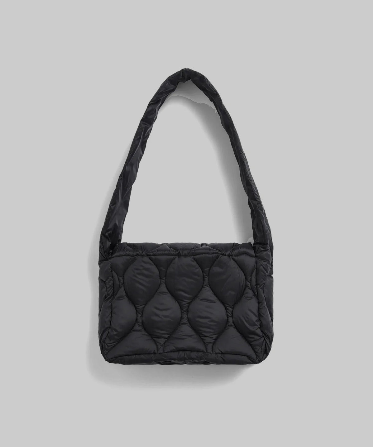 Military Messenger Down Bag M Taion noir, vue de dos