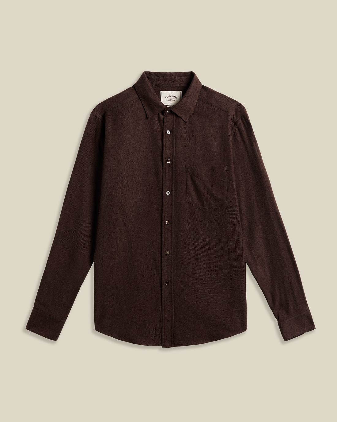 Chemise Teca Portuguese Flannel marron