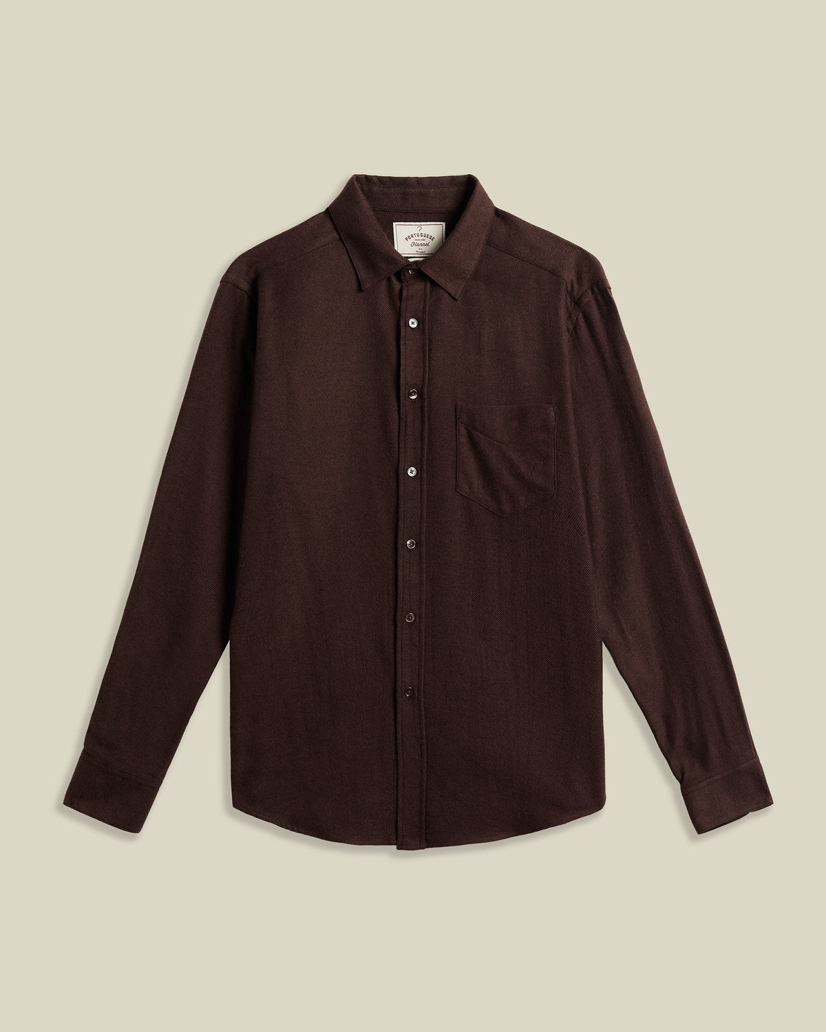 Chemise Teca Portuguese Flannel marron