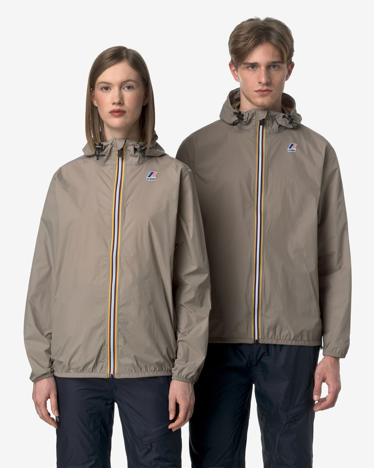 Coupe-vent K-Way Le Vrai 4.0 Claude beige