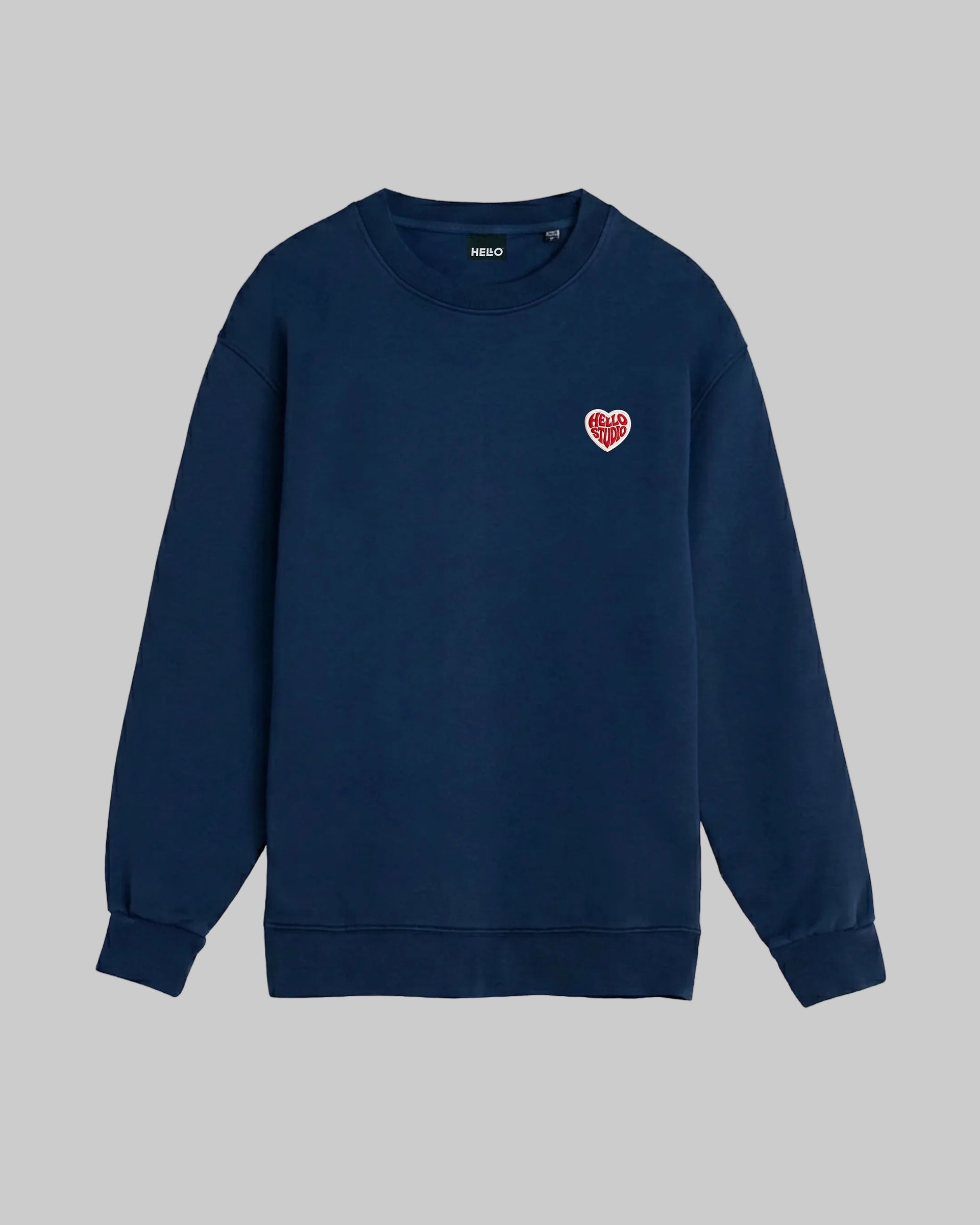 Crewneck Red Heart | Hello Studio