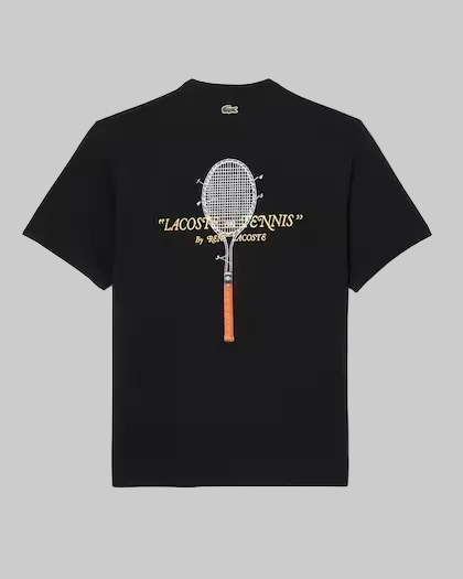 T-shirt coton épais brodé | Lacoste