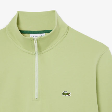 Sweatshirt col montant zippé molleton | Lacoste