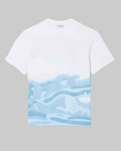 T-shirt coton imprimé | Lacoste